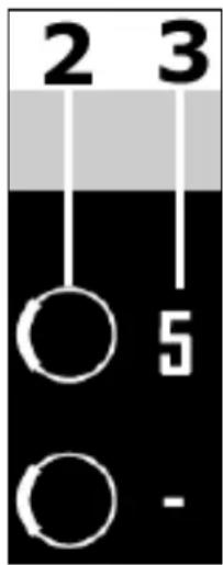 2 3 5 -