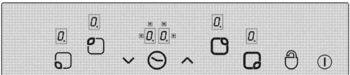 BEKO HII 64400 T - Bedieningselementen en displays - 1