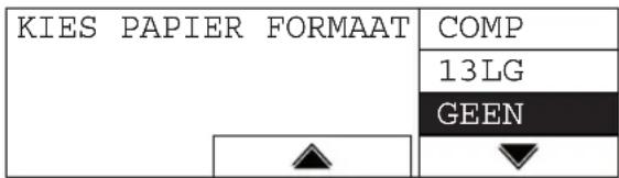 KIES PAPIER FORMAAT COMP 13LG GEEN