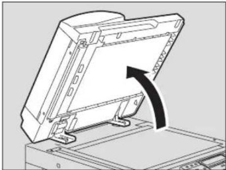 TOSHIBA e-studio 182 - Papierstoringen in het automatisch documentinvoersysteem met omkeerinrichting (optie) (onder) / automatisch documentinvoersysteem (optie) (onder) - 1