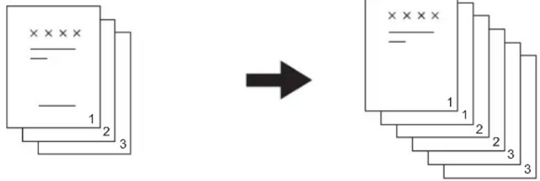 TOSHIBA e-studio 182 - Kopiëren in dezelfde paginavolgorde als de originelen - kopiëren en sorteren - - 2