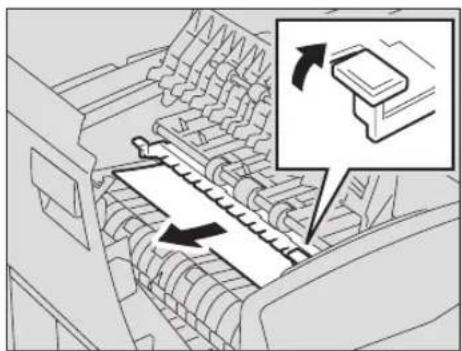 TOSHIBA e-studio 182 - Papierstoringen in het automatisch documentinvoersysteem met omkeerinrichting (optie) (boven) / automatisch documentinvoersysteem (optie) (boven - 5