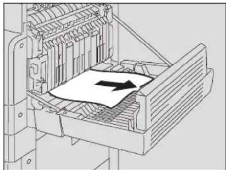 TOSHIBA e-studio 182 - Verwijder het vastgelopen papier. - 1