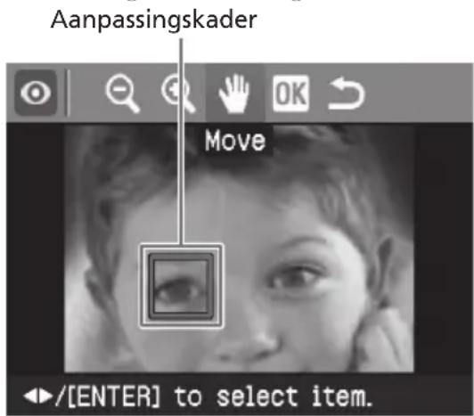 Aanpassingskader Move /[ENTER] to select item.