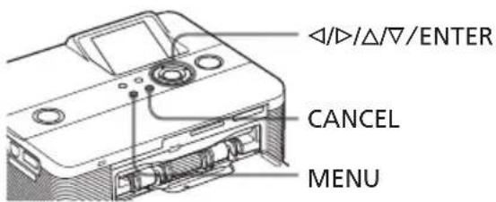 △/△/△/▽/ENTER CANCEL MENU