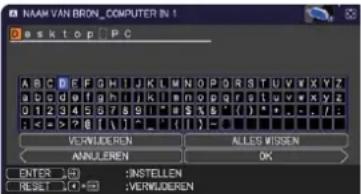 HITACHI CP-X2514WN - SCHERM menu - 11