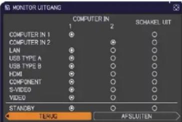 HITACHI CP-X2514WN - INSTELLING menu - 6