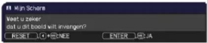 HITACHI CP-X2514WN - SCHERM menu - 2