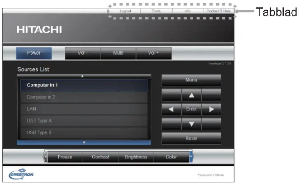 HITACHI CP-X2514WN - Crestron e-Control® - 1
