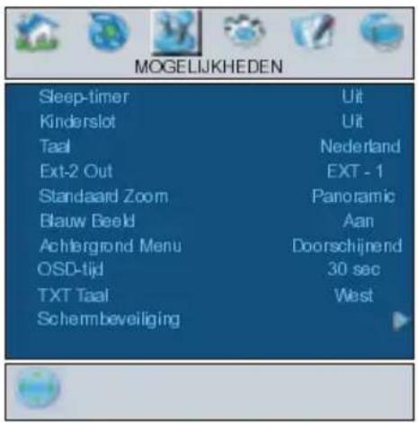 HITACHI 42PD6600L - Mogelijkheden-menu - 1