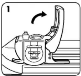FELLOWES Electron - ELECTRON SAFECUT™ LED-GELEIDER - 1