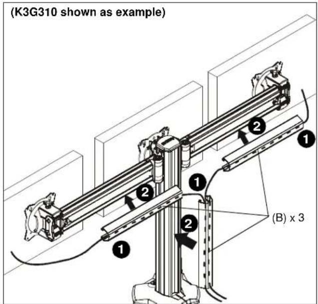 (K3G310 shown as example) (B) x 3