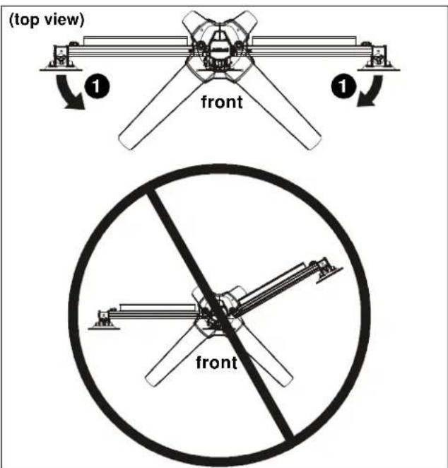 (top view) front front