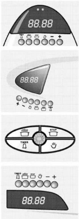 88.88 88.88 MIN STOP TIMER TIMER 88.88