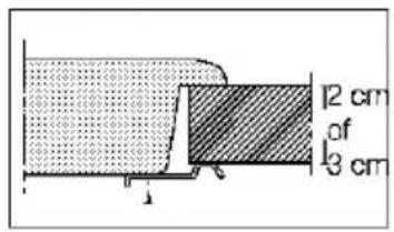 BEKO HIC 64101 - Gebruik van de montageklem (indien beschikbaar) - 1