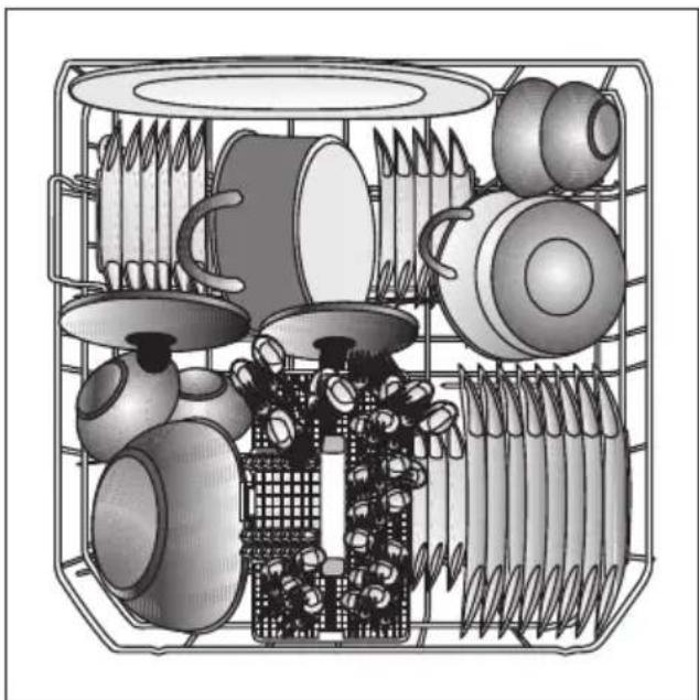 BEKO DSN 6534 FX - Onderste korf - 1