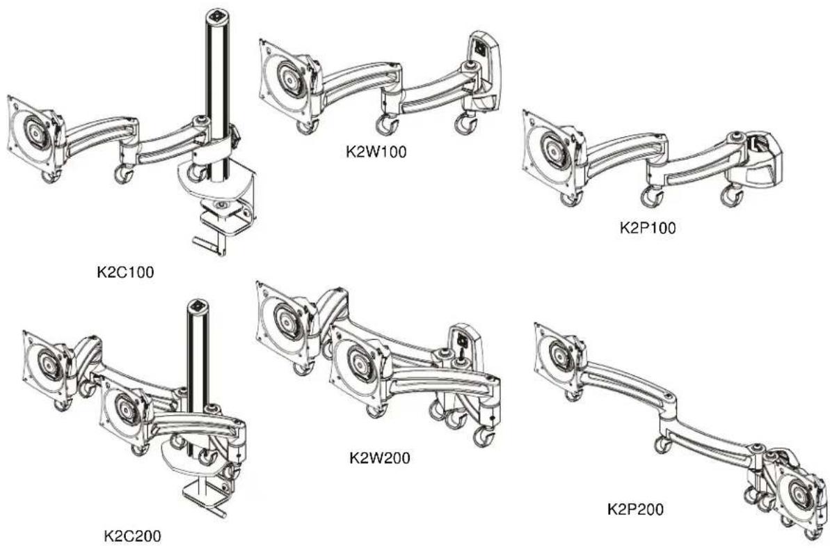 Chief KONTOUR K2C100S - INSTALLATION INSTRUCTIONS - 1