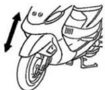 SYM DD50 Fix - Inspectie stuur- en voorvork - 1