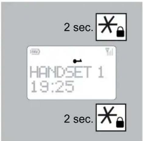 Fysic FX-5200 - TOETSENBORD BLOKKEREN: - 1