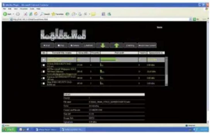 EMTEC Movie Cube V850H - Managing the downloads - 1