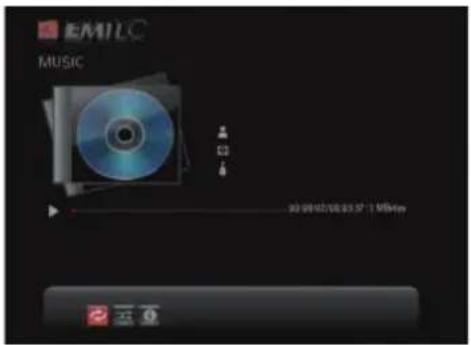 EMTEC Movie Cube V850H - Music Playback Options - 1