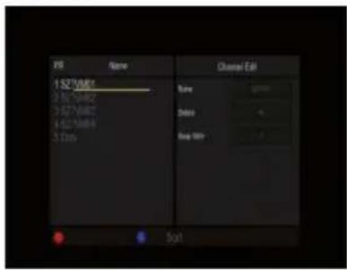 EMTEC Movie Cube V850H - Changing DVB-T TV settings (V800H/V850H) - 5