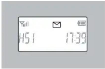 Fysic FX-5120 - INDICATIE NIEUWE VOICEMAIL: - 1