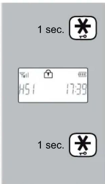 Fysic FX-5120 - TOETSENBORD BLOKKEREN: - 1