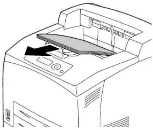 KONICA MINOLTA PagePro 4650EN - Een verkeerde mediatoevoer bij de fixeereenheid verhelpen - 2