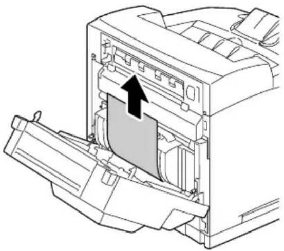 KONICA MINOLTA PagePro 4650EN - Bij de binnenzijde van de duplex deksel - 3