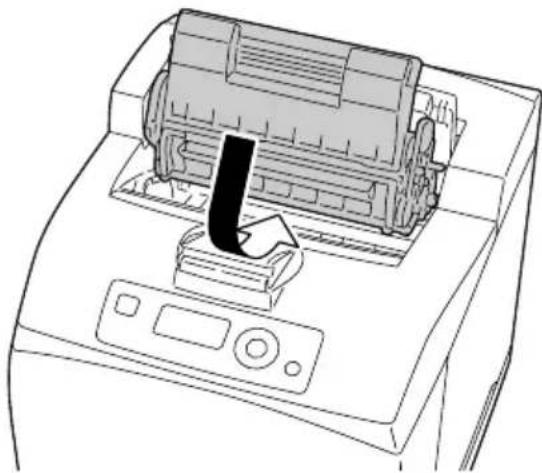 KONICA MINOLTA PagePro 4650EN - Vastgelopen media bij de overdrachtrol verhelpen - 9
