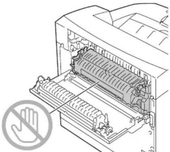 KONICA MINOLTA PagePro 4650EN - Een verkeerde mediatoevoer bij de fixeereenheid verhelpen - 10