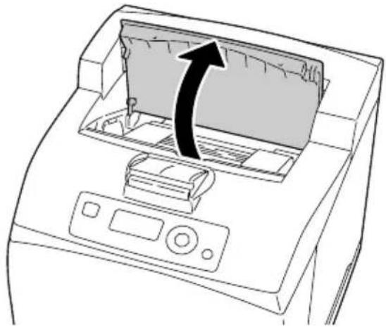 KONICA MINOLTA PagePro 4650EN - De toevoerrol (binnen in de printer) reinigen - 2
