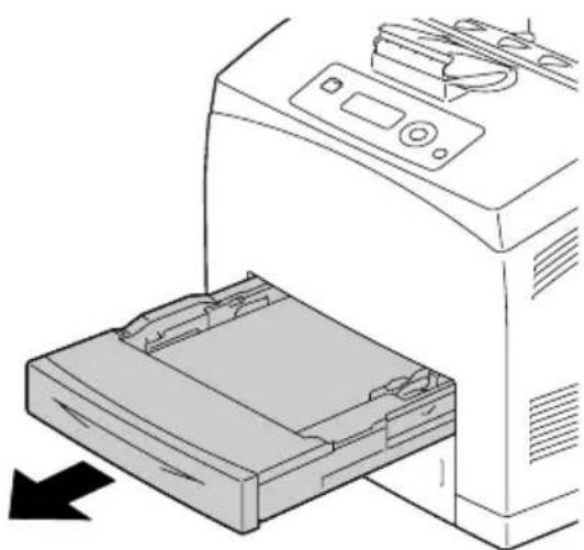 KONICA MINOLTA PagePro 4650EN - De toevoerrol (in de lade) reinigen - 1