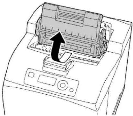 KONICA MINOLTA PagePro 4650EN - De toevoerrol (binnen in de printer) reinigen - 3