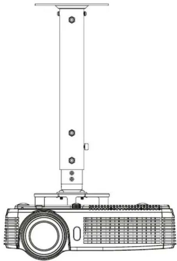 OPTOMA DS5-XL - Installatie plafondmontage - 2