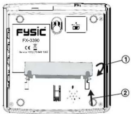 Fysic FX-3390 - Wandmontage: - 1