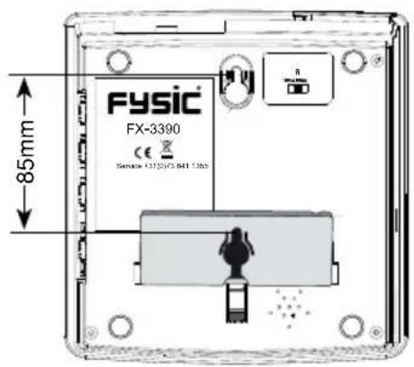 Fysic FX-3390 - Wandmontage: - 2