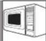 SHARP R891IN - PIZZA-TABEL - 1