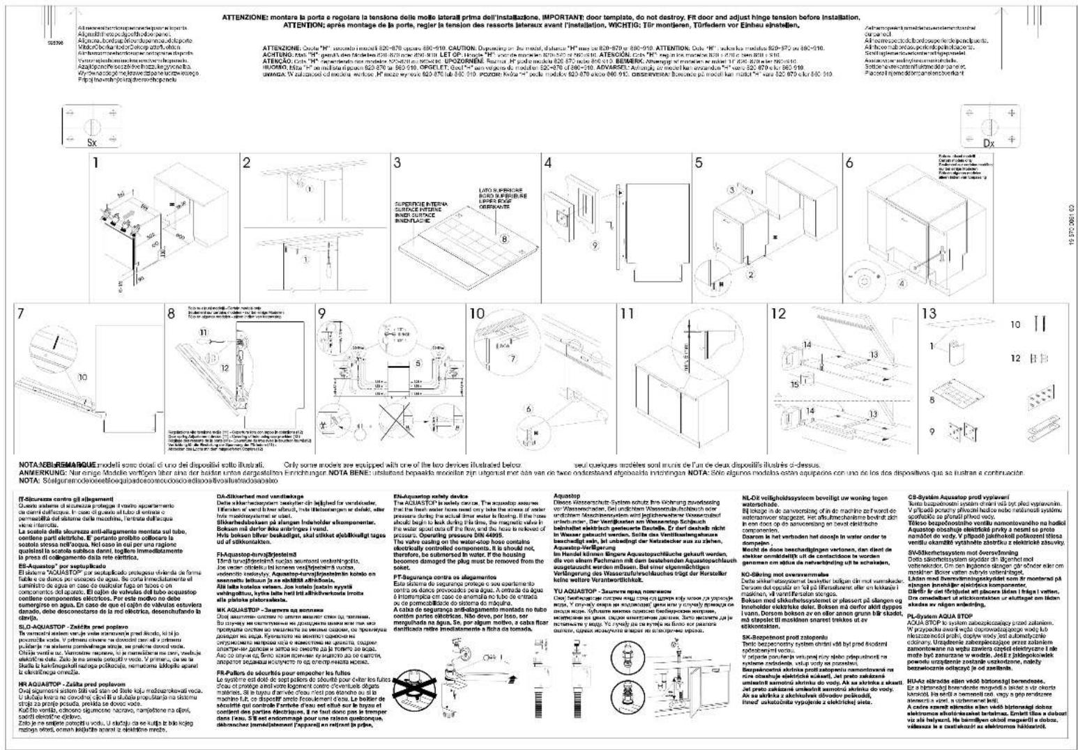 SMEG STA6248D9 - Afwijking aan het watervulsysteem - 5