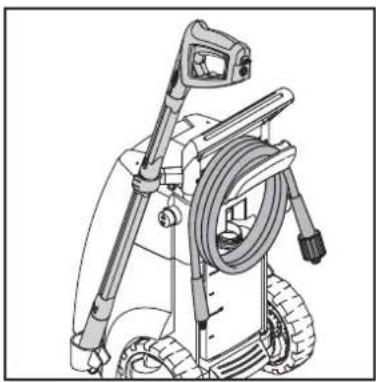 NILFISK P 160.2-15 PLUS X-TRA - Opbergen van accessoires - 1