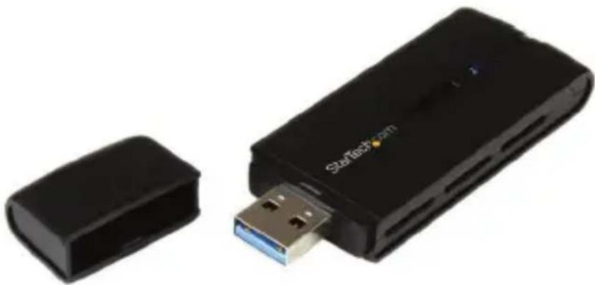 StarTech.com USB867WAC22 - USB 3.0 to AC1200 Dual Band Wireless-AC Adapter - 1
