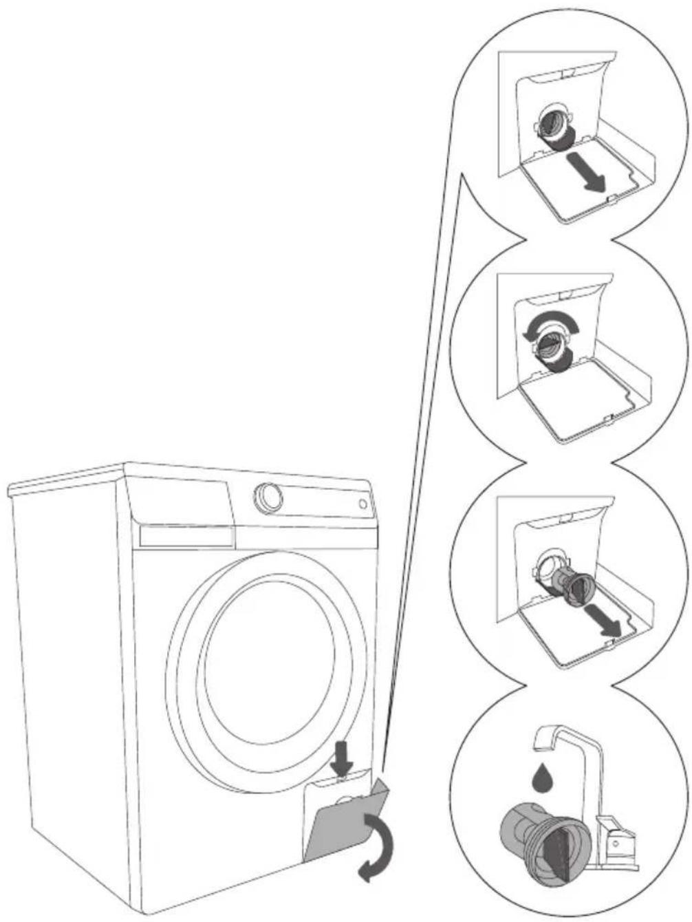 Pelgrim PWM121WIT - FILTER REINIGEN - 1