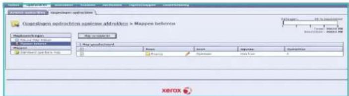 XEROX WorkCentre 5790V_FQN - Map wijzigen of verwijderen - 2