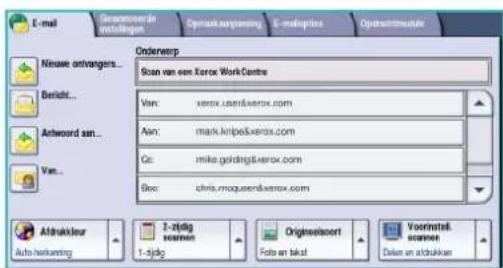 E-mail Sunderwriter in Institute Operatiknspansing E-multiples Operatitminder Nieuwge antrangers... Scan van een Xerox Work Centre Van: xerox notes&xerox.com Aan: mark.knips+xerox.com Cz: mike.golding+xerox.com Bloc: chris.moquerend+xerox.com Afdrukkeur Auto-bankering 1-zijzig scannen 1-sjzig Origsteelsaort Foto en takt Voorinstell. scannen Dalam van aldrukkeur