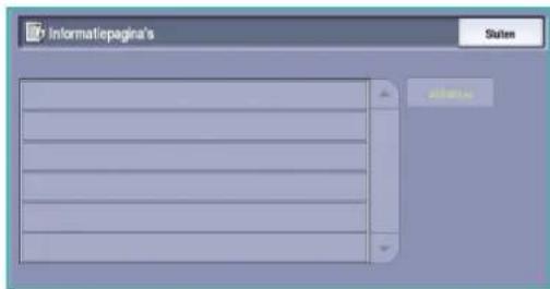 Informatiepagina's Status access