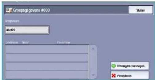 Goepsggegevens #000 Classes: abc123 Selection: Isan Facsimme Orhangers tovoegen... Verejderes