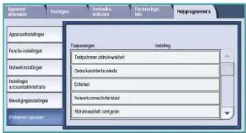 Apparent Information Startigen Verbrake aktaren Facturings- Info Helpprogramma's Apparentinstellungen Functieinstellungen Networkinstellungen Instellungen accountadministratie Bevollgrupinstellungen Problem option Toopassungen Instelling Testpachnen struk Kuwait! Ostruktionsfertaceluts Echlast Networkconnectivortales! Aldrukwalität corgeren