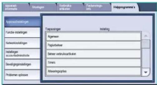 XEROX WorkCentre 5765V_AR - Apparaatinstellingen - 1