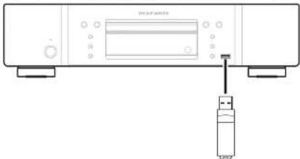 MARANTZ UD5005SG - Een USB-geheugenapparaat aansluiten - 1